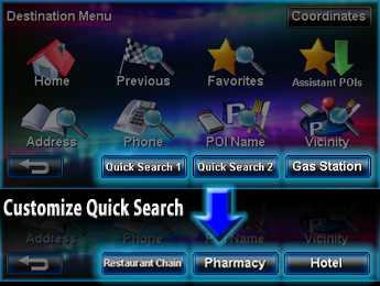 Customize Quick Search
