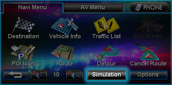 Route Simulation GUI
