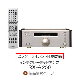 インテグレーテッドアンプ「RX-A250」
