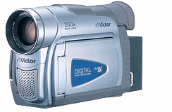 液晶付デジタルビデオカメラ　GR-D50K