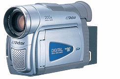 液晶付デジタルビデオカメラ　GR-D70K