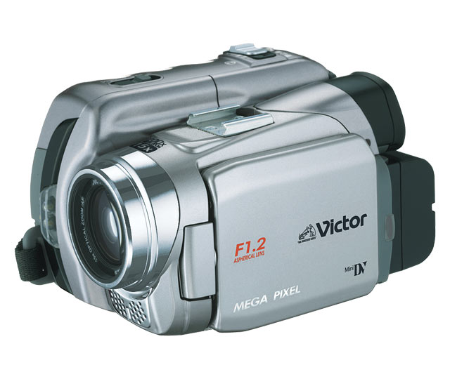Victor  miniDVビデオカメラ　GR-DF590-S
