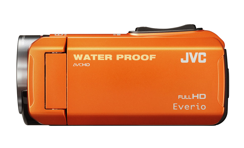 防水 EVERIO ビデオカメラ JVC KENWOOD JVC 内蔵メモリー32GB 防塵 ホワイト GZ-R300-W