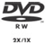 DVD RW 2X/1X