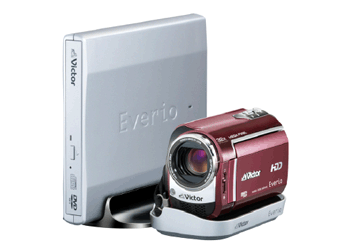 ビデカメラGZ-MG650-R JVC エブリオ専用DVDライター CU-VD3