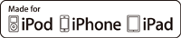 Made for iPod iPhone iPod logo