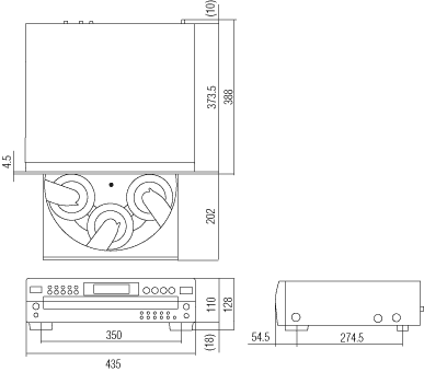 CDオートマチックチェンジャー XL-F503 業務用オーディオ機器 | JVC