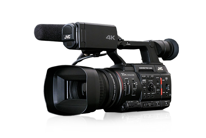 4K ハンドヘルドカメラレコーダー GY-HC500