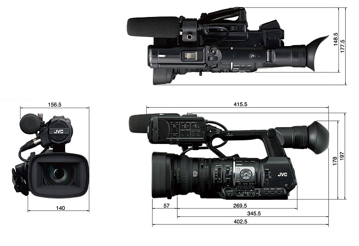HDメモリーカードカメラレコーダーGY-HM600製品情報 | JVC